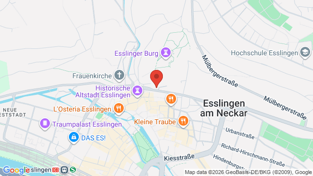 Karte der Organisation