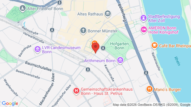 Karte der Organisation