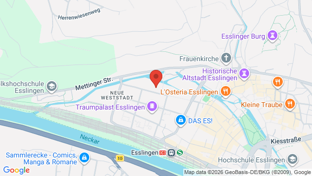 Karte der Organisation