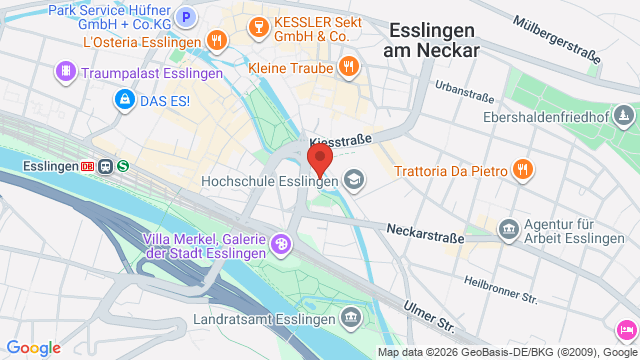 Karte der Organisation