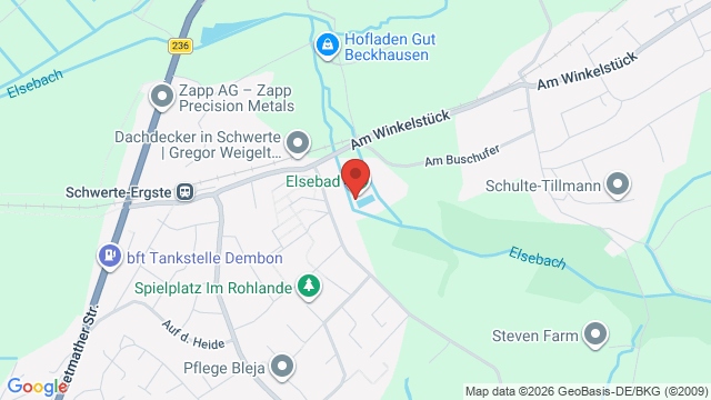 Karte der Organisation