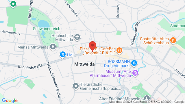 Karte der Organisation