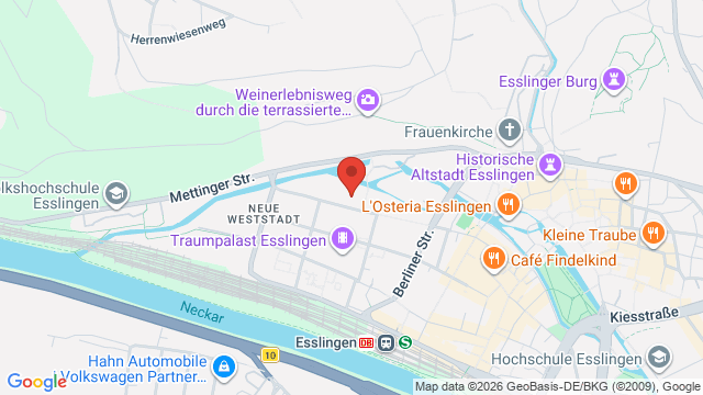 Karte der Organisation