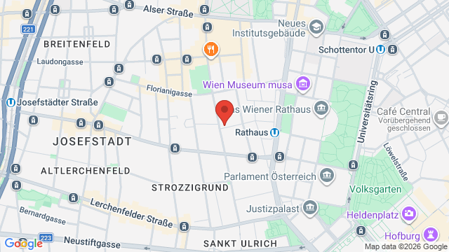 Karte der Organisation