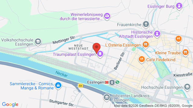 Karte der Organisation