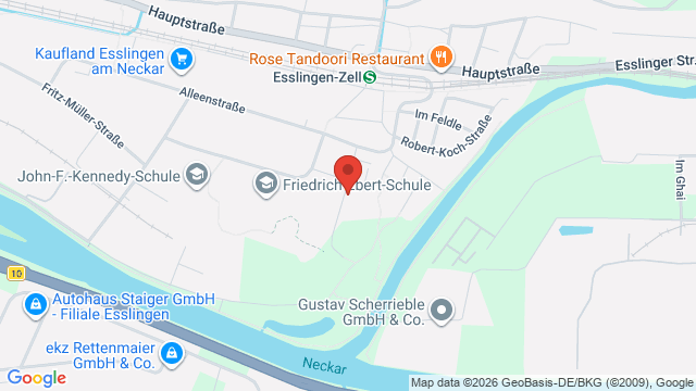 Karte der Organisation